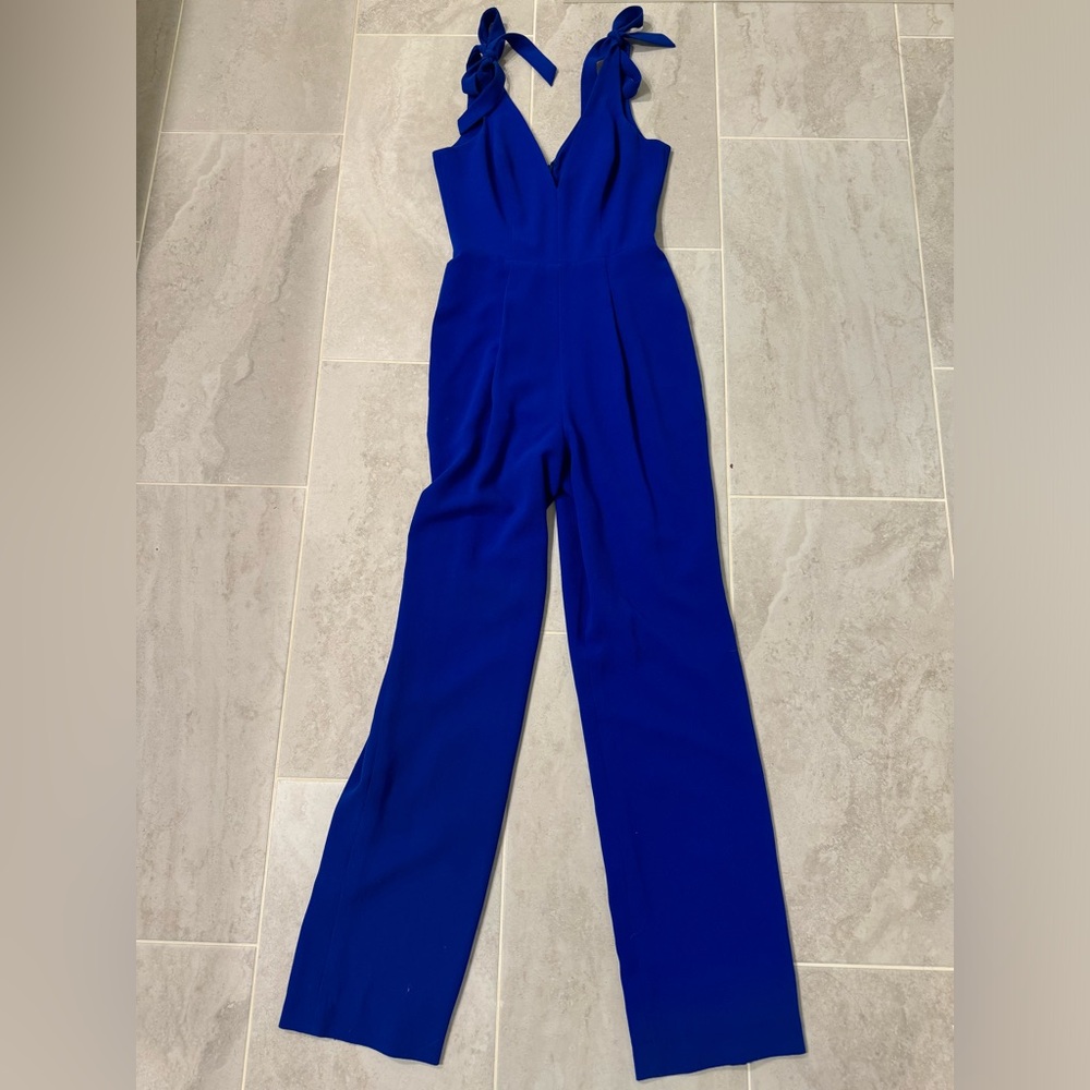 Dress the Population Royal Blue Jumpsuit